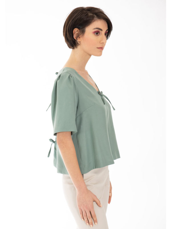 Chaton Short Sleeve Top