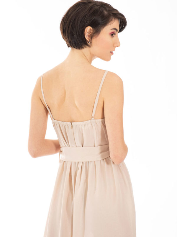 Chaton Gilda Dress Dusty Beige