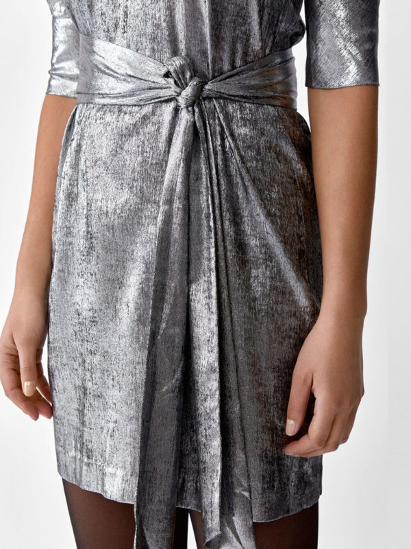 Twist & Tango Edie Dress Silver Metallic