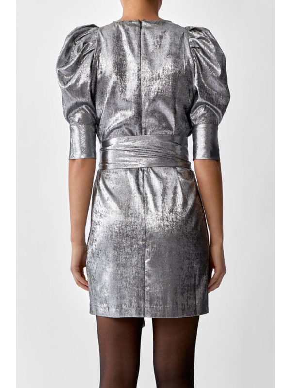 Twist & Tango Edie Dress Silver Metallic