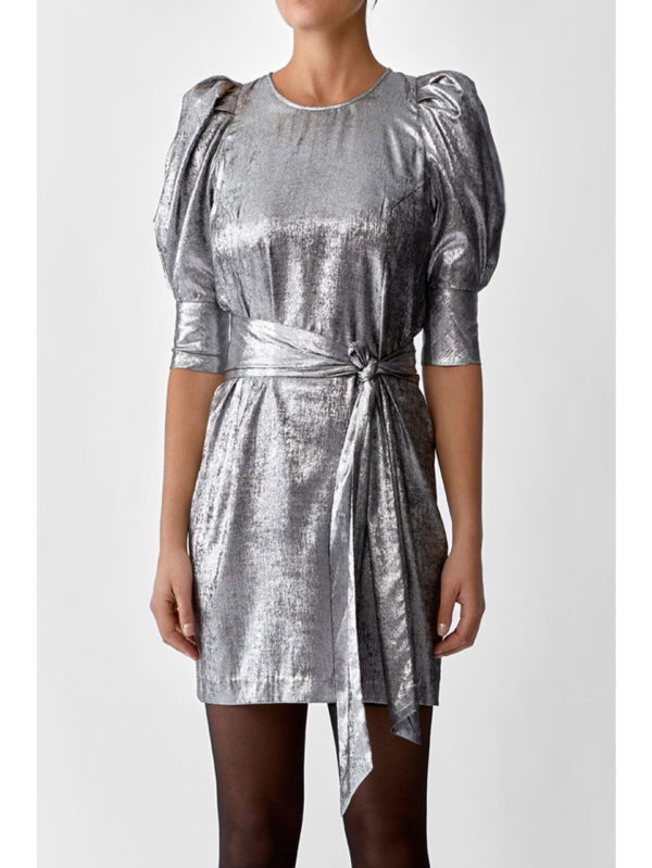 Twist & Tango Edie Dress Silver Metallic