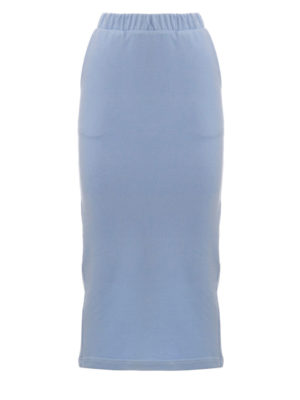 Milkwhite Sweatshirt Skirt Light Blue