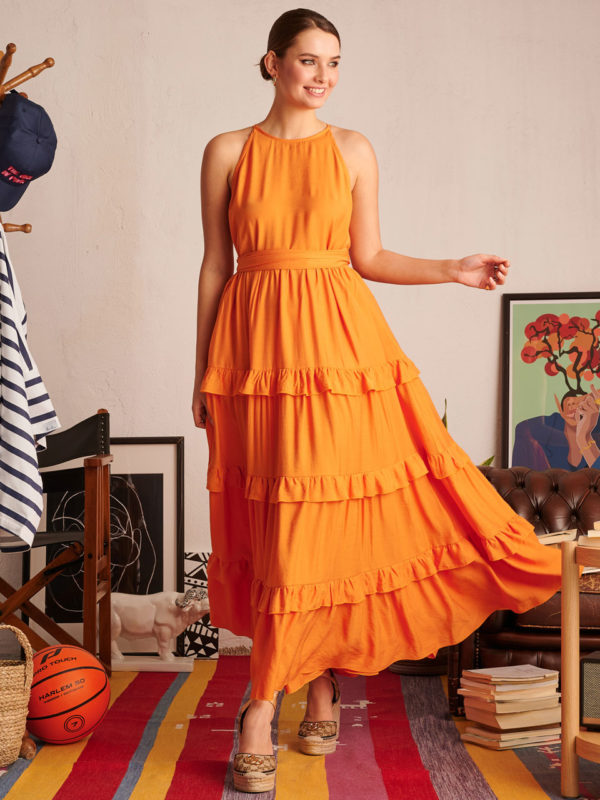 Hemithea Karla Dress Orange