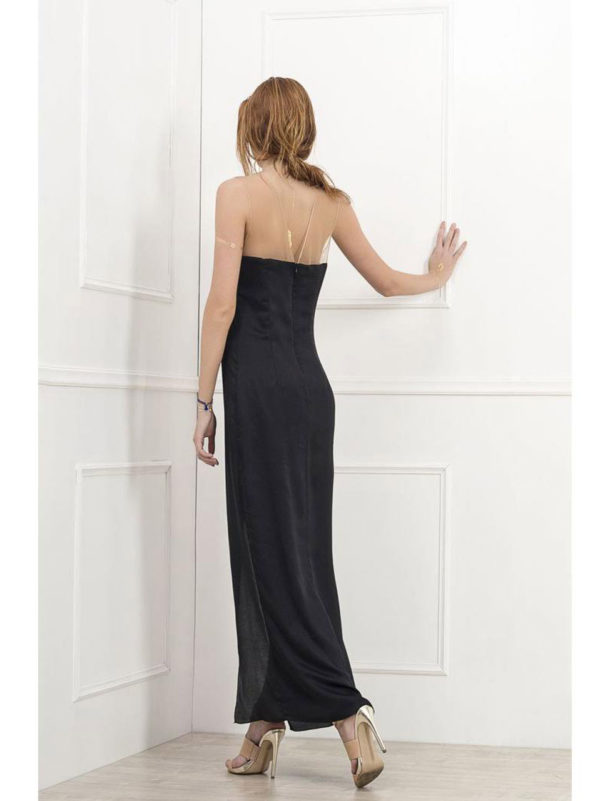 The Knls Selene Evening Dress Black