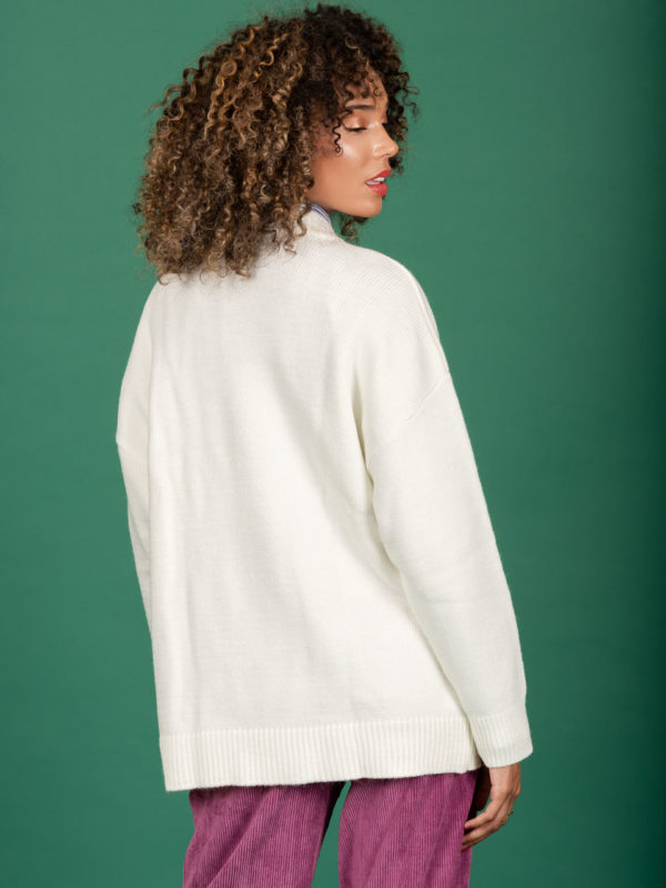 Chaton Kristoff Knit Sweater (Ecru)