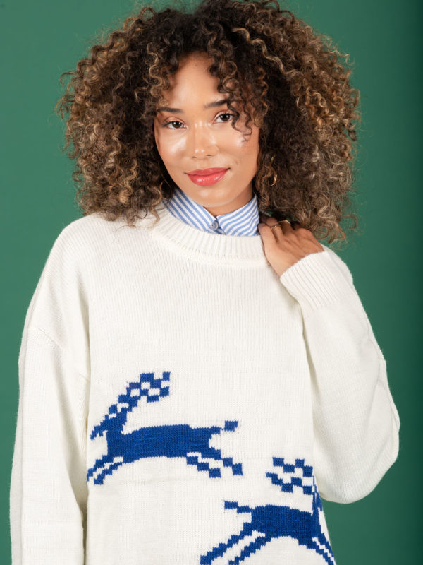 Chaton Kristoff Knit Sweater (Ecru)