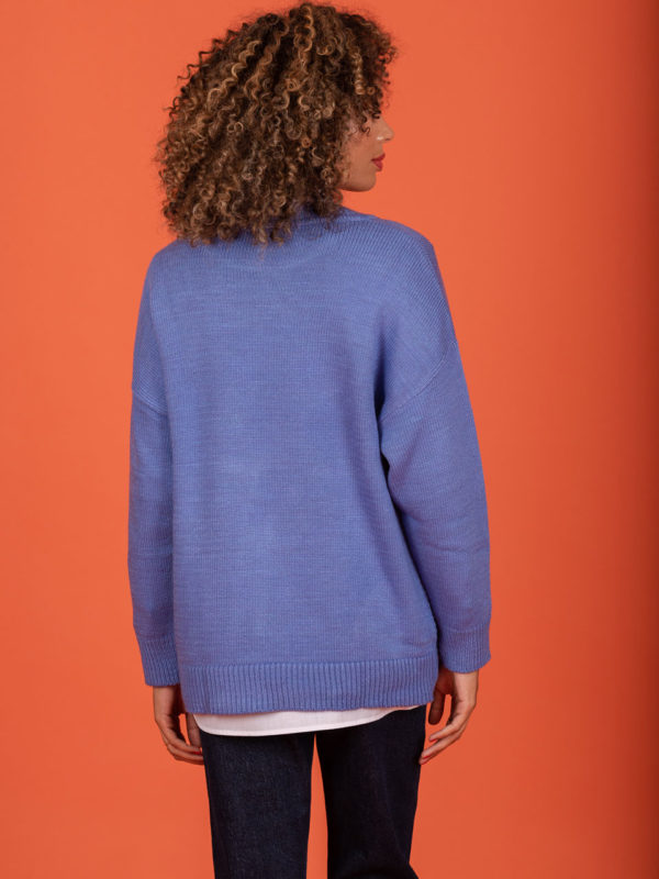 Chaton Kristoff Knit Sweater (Light blue)