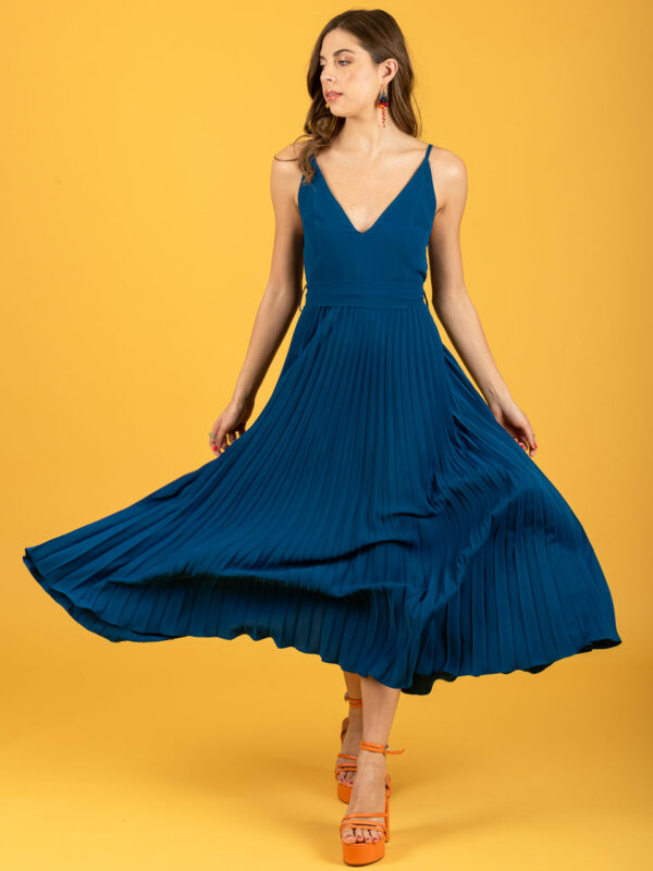 Chaton Gabriela Dress Blue