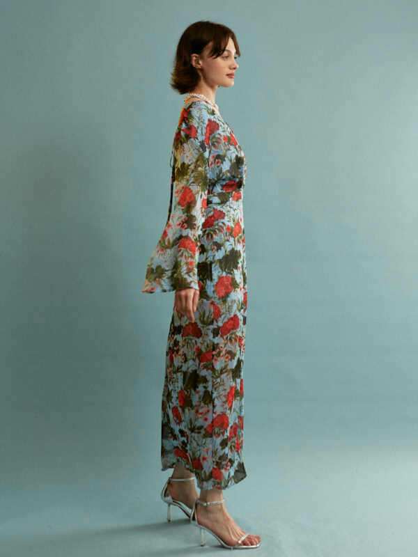 Ananke Simone Floral Long Sleeve Dress