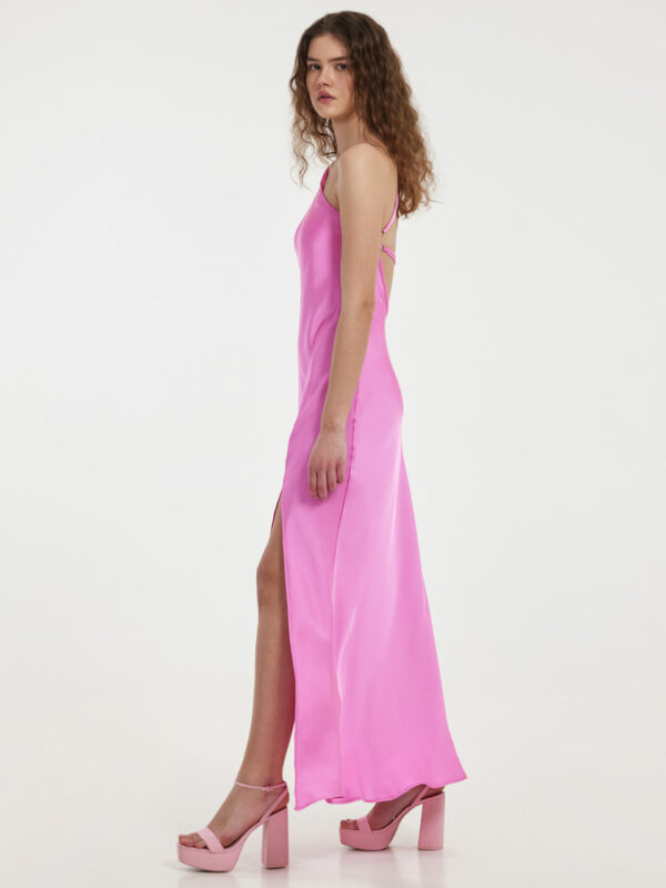 Hemithea Musa Dress Fuchsia