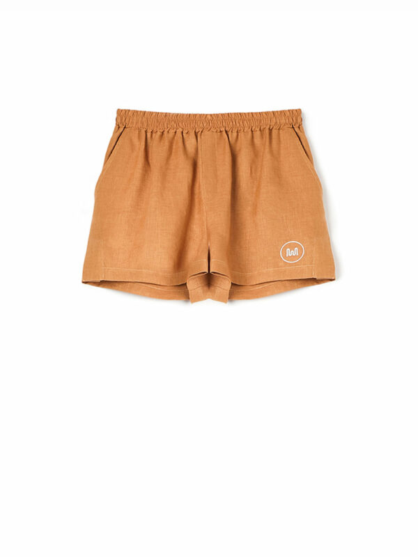 Milkwhite Shorts Camel