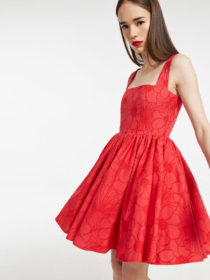 Hemithea Themis Dress Red