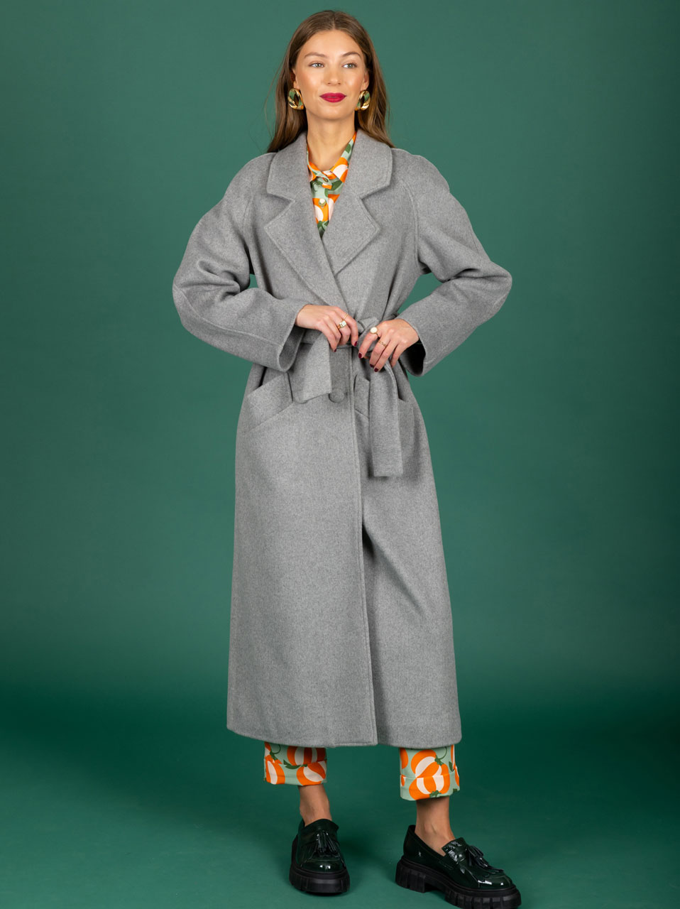 Chaton Matthew Coat Grey