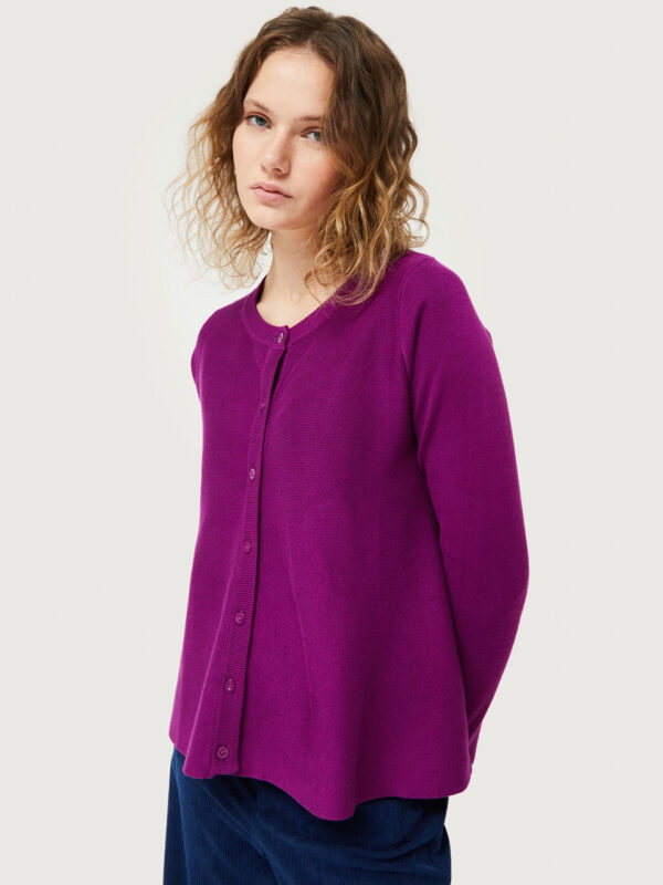 Compania Fantastica Purple Cardigan