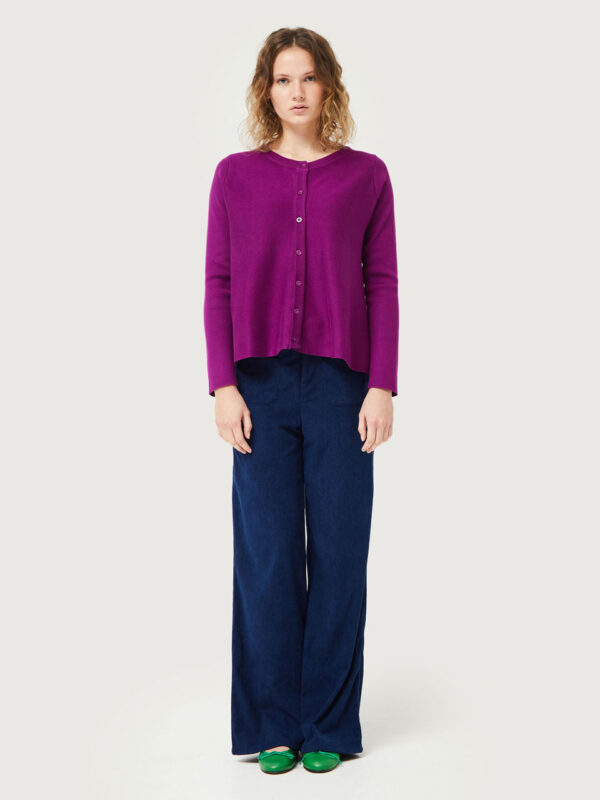 Compania Fantastica Purple Cardigan