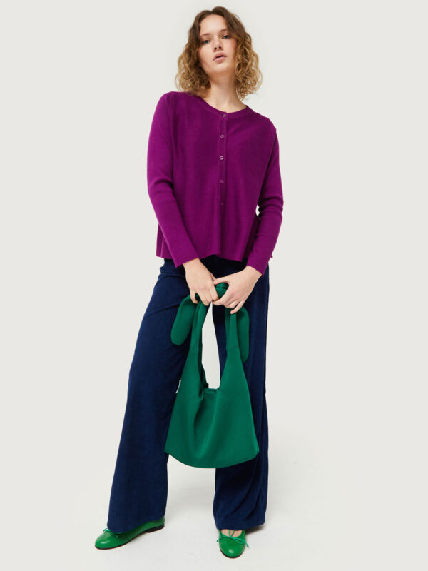 Compania Fantastica Purple Cardigan