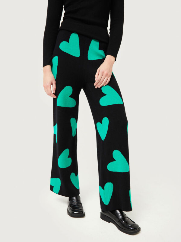 Compania Fanstastica Black Heart Pants