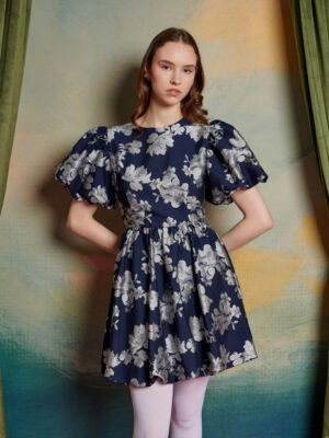 Sister Jane Natalia Floral Jacquard Dress