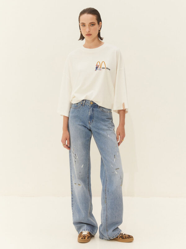 Hemithea Austin Denim Pants (Light Blue)