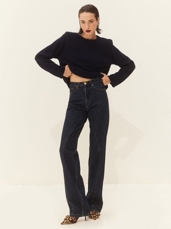 Hemithea Antonio Denim Pants (Dark Blue)