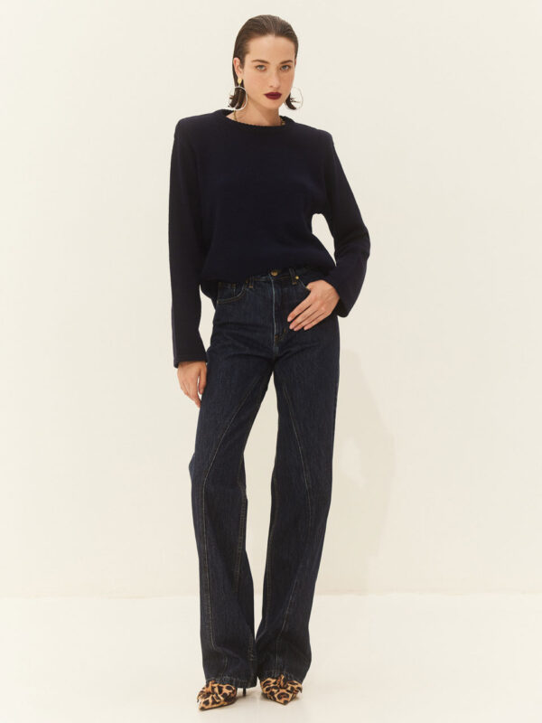 Hemithea Antonio Denim Pants (Dark Blue)