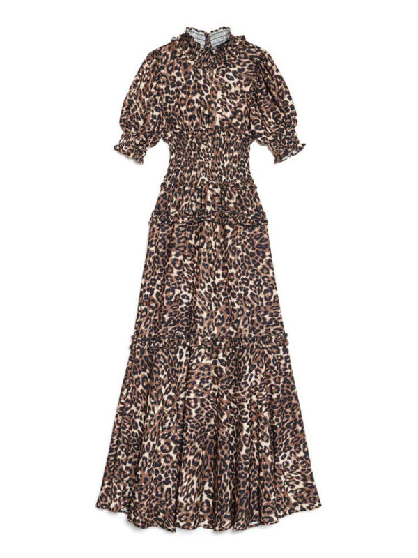 Sister Jane Lise Leopard Midi Dress