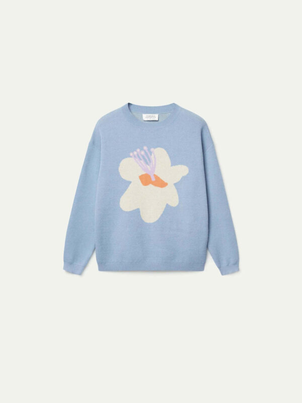 Compania Fantastica Flower Print Sweater