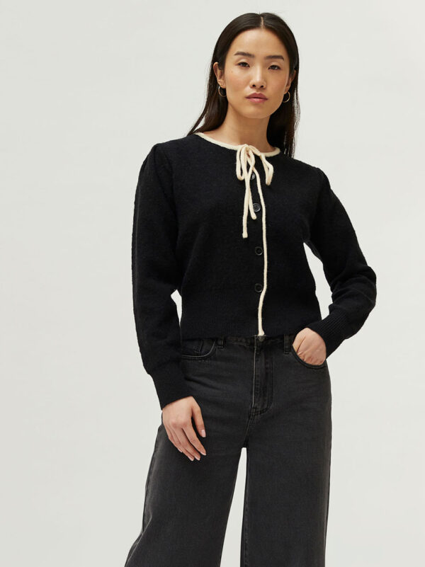 Compania Fantastica Black Cardigan