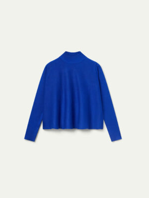 Compania Fantastica Flared Blue Sweater