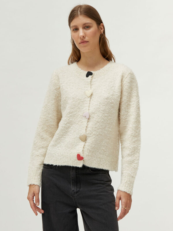 Compania Fantastica White Cardigan