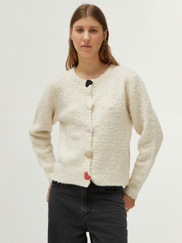 Compania Fantastica White Cardigan