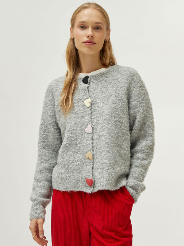 Compania Fantastica Grey Cardigan