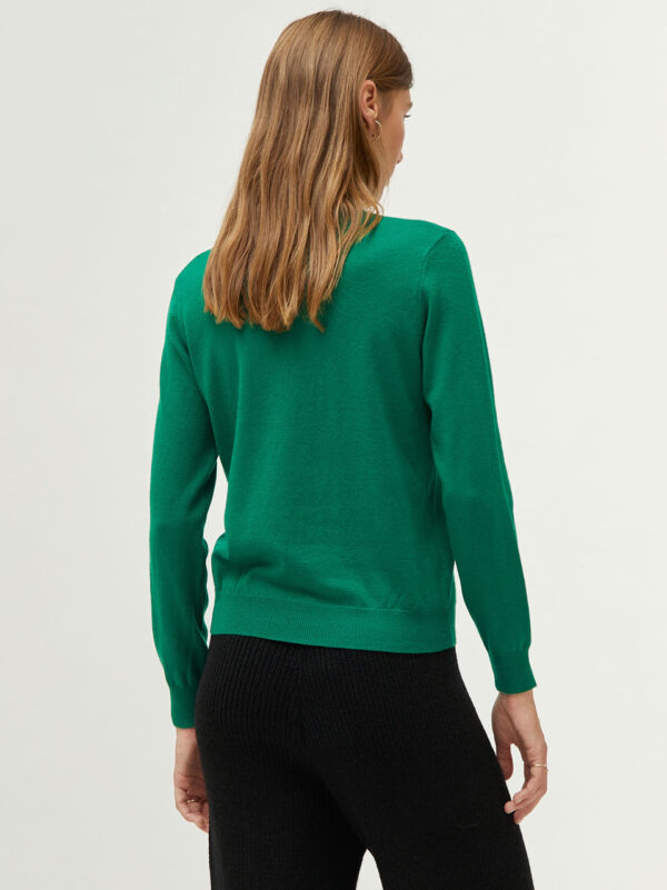 Compania Fantastica Green Turtleneck Sweater