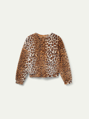 Compania Fantastica Leopard Fur Bomber