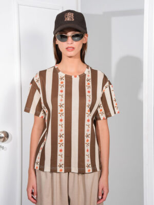 Arpyes Shift T-shirt Brown