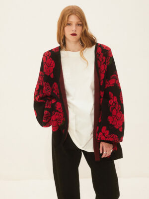 Hemithea Montana Cardigan Black