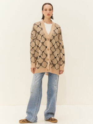 Hemithea Nevada Cardigan Beige