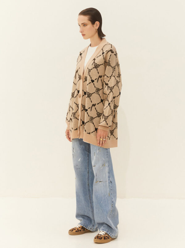 Hemithea Nevada Cardigan Beige