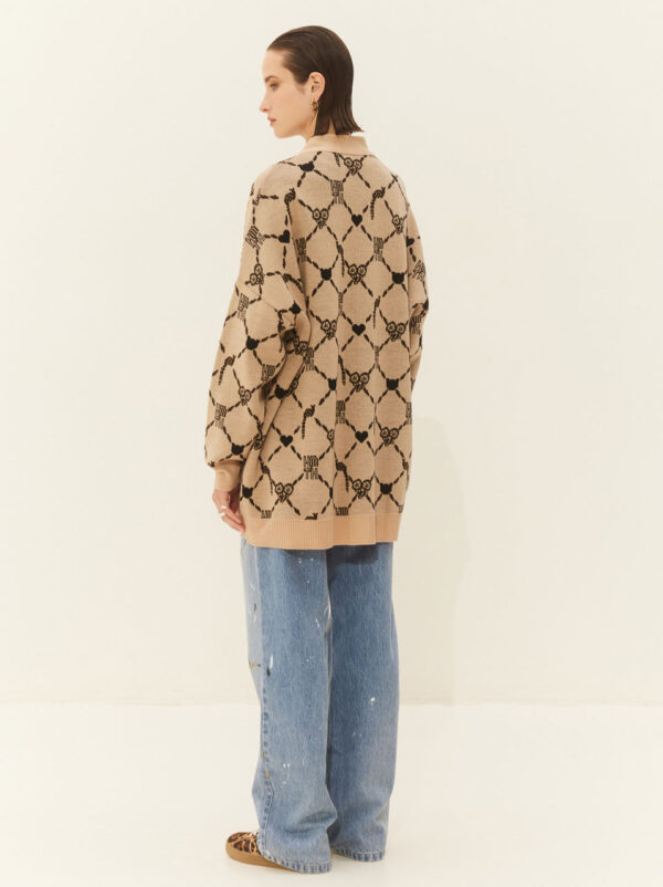 Hemithea Nevada Cardigan Beige