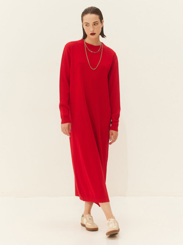 Hemithea Ohio Dress Red