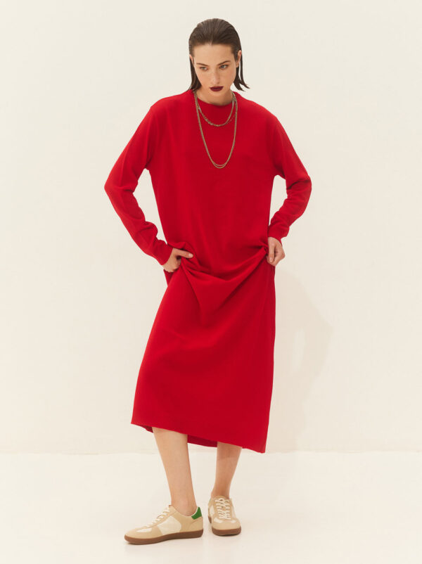 Hemithea Ohio Dress Red