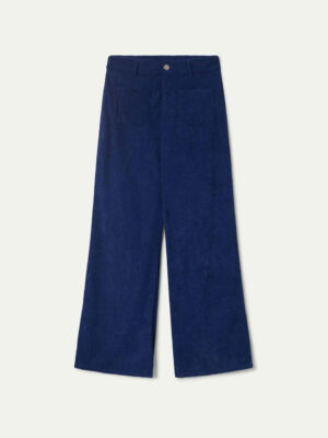 Compania Fantastica Navy Blue Corduroy Pants