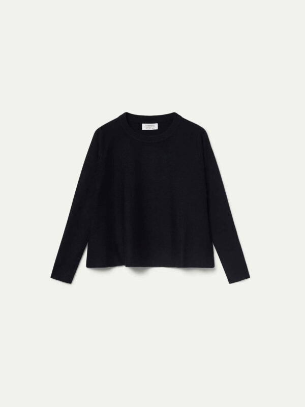 Compania Fantastica Black Flared Sweater