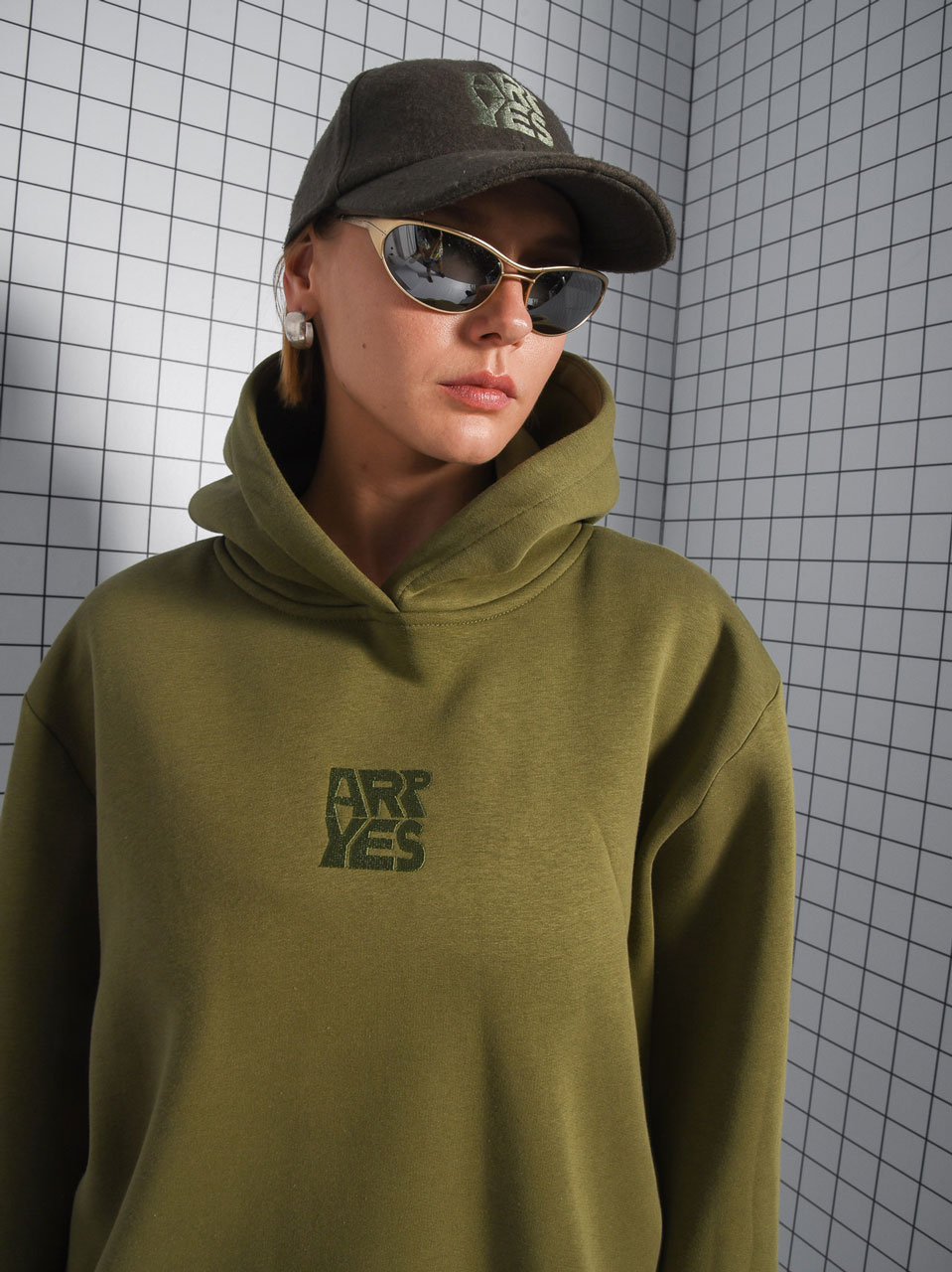 Arpyes Progress Hoodie Khaki