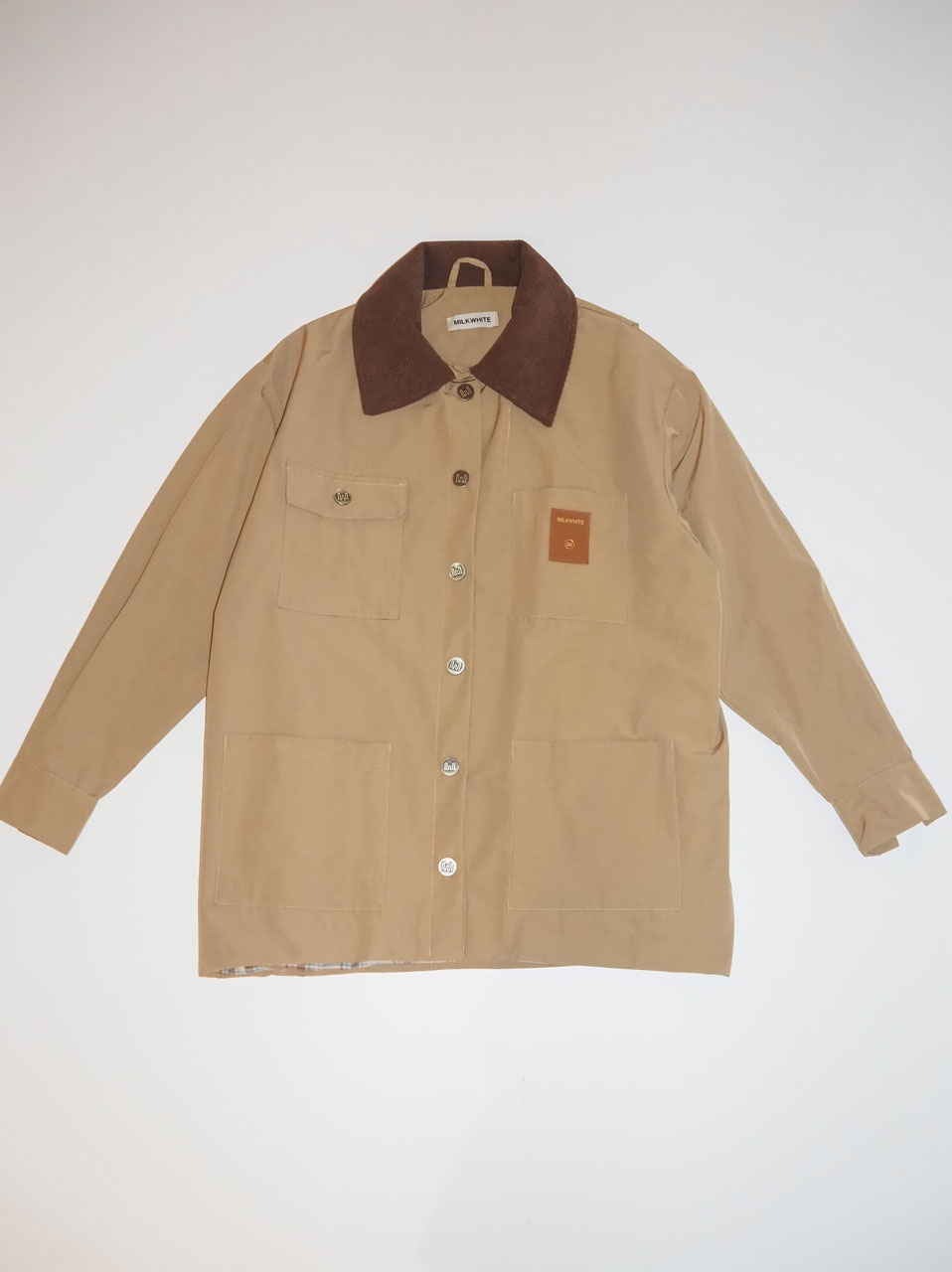 Milkwhite Jacket Brown