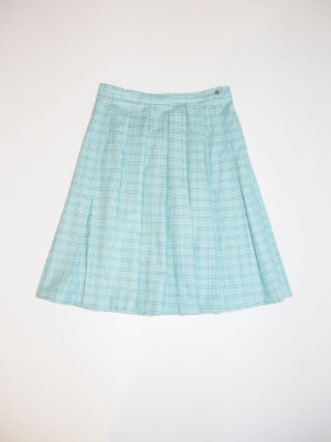 Milkwhite Midi Skirt Mint