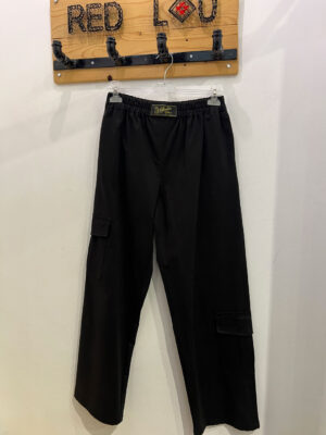 Milkwhite Cargo Pants Black