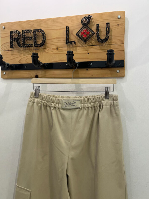 Milkwhite Cargo Pants Ecru